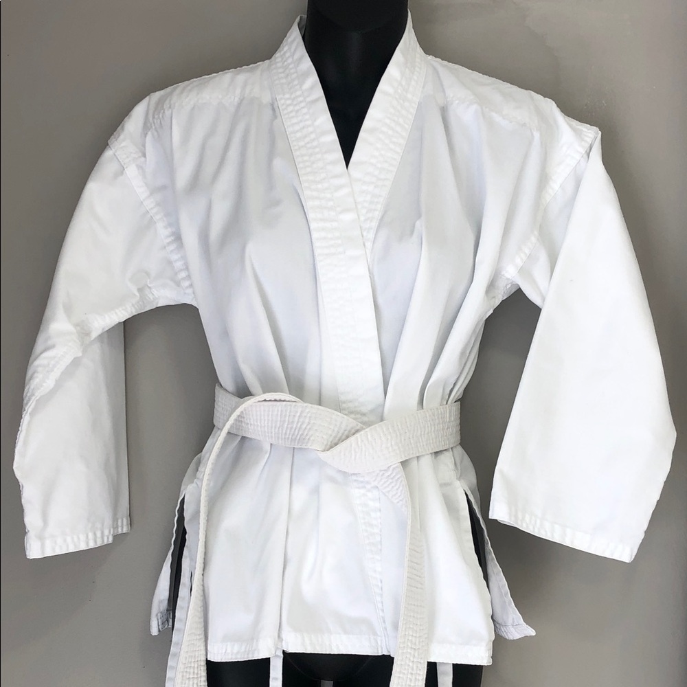 Kohei Jukado Kids Karate Gi Uniform Set | Size 1/140 | Jacket, Pants & Belt